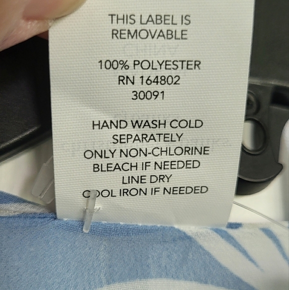 Tropical Print Hawaiian Half Sleeve Open Front Kimono Size PL/XL - Picture 11 of 12